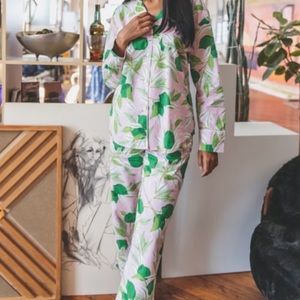 Printfresh Lime Zest Long Sleep Set - Pink Salt New XXS/P